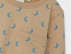 Lil Atelier white pepper sweatshirt måner